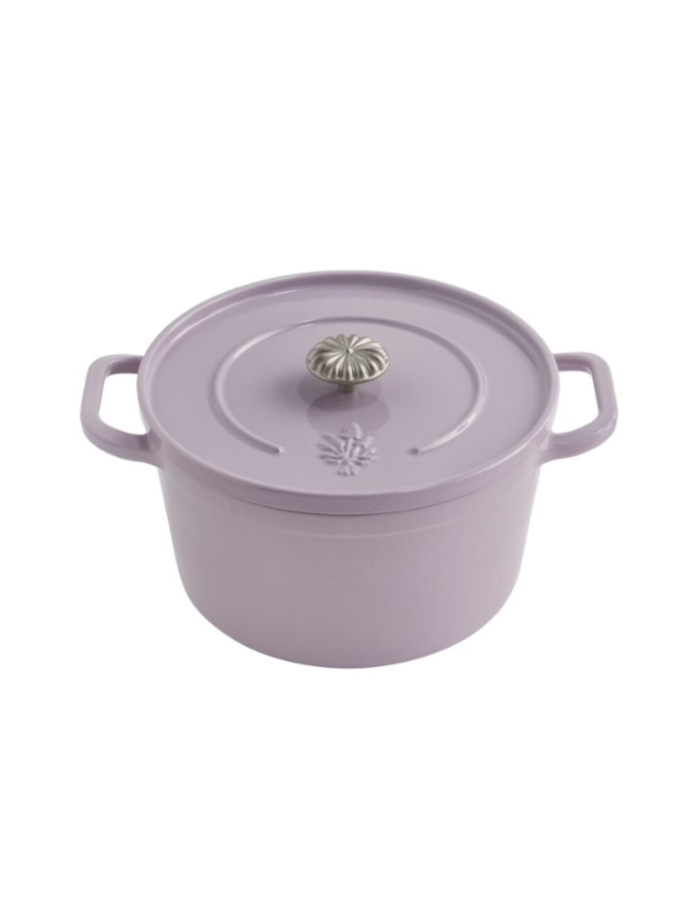 The Pioneer Woman Home Purple lid Agatha Enameled Cast Iron 5-Quart Dutch Oven